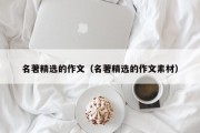 名著精选的作文（名著精选的作文素材）