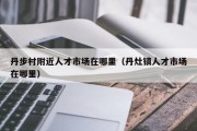 丹步村附近人才市场在哪里（丹灶镇人才市场在哪里）